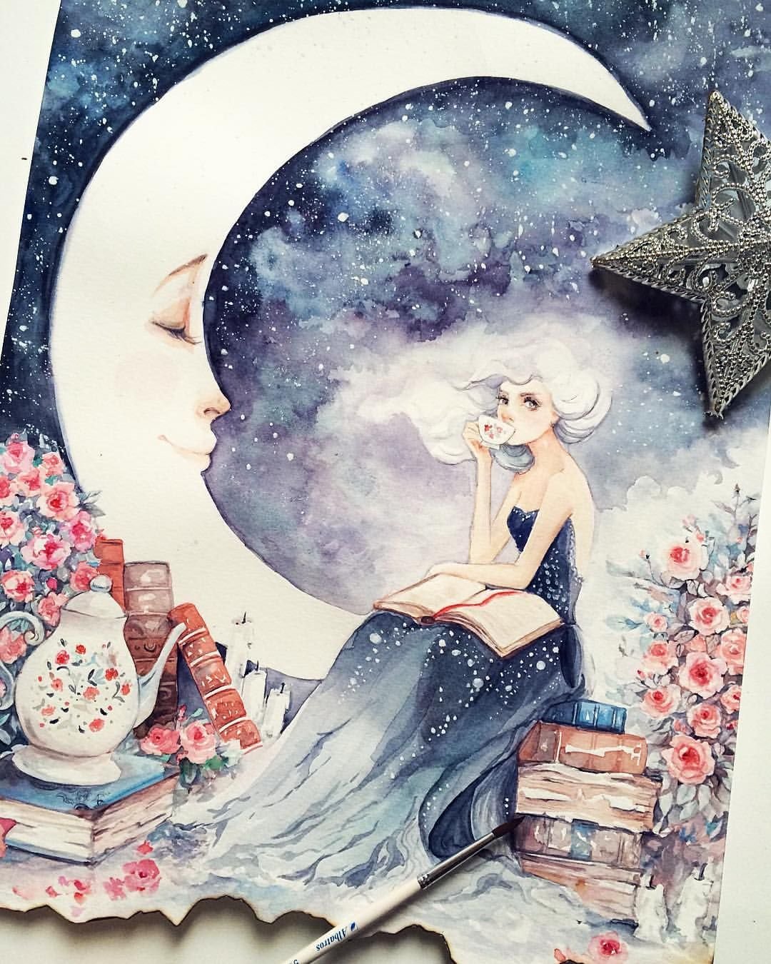 Акварельные иллюстрации