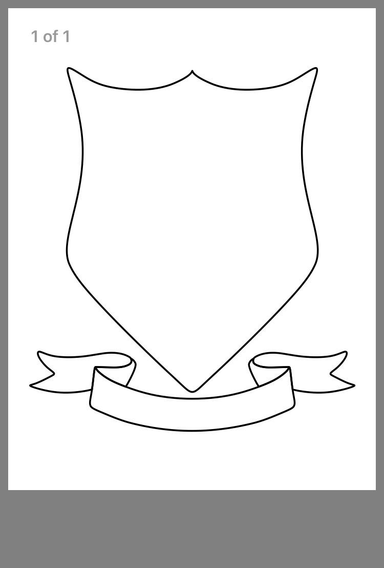 Герб контур