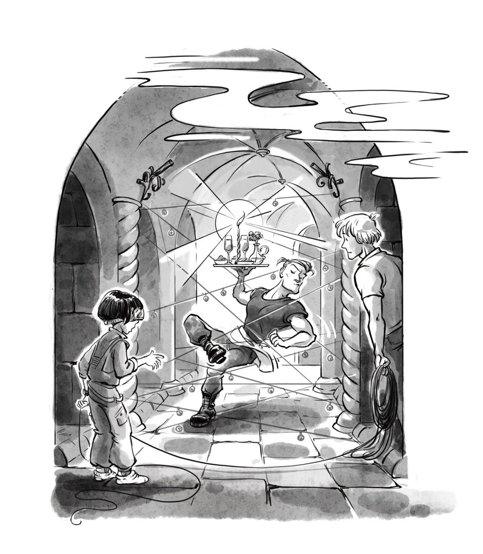 Иллюстрация Геты Белоголовской к Громыко