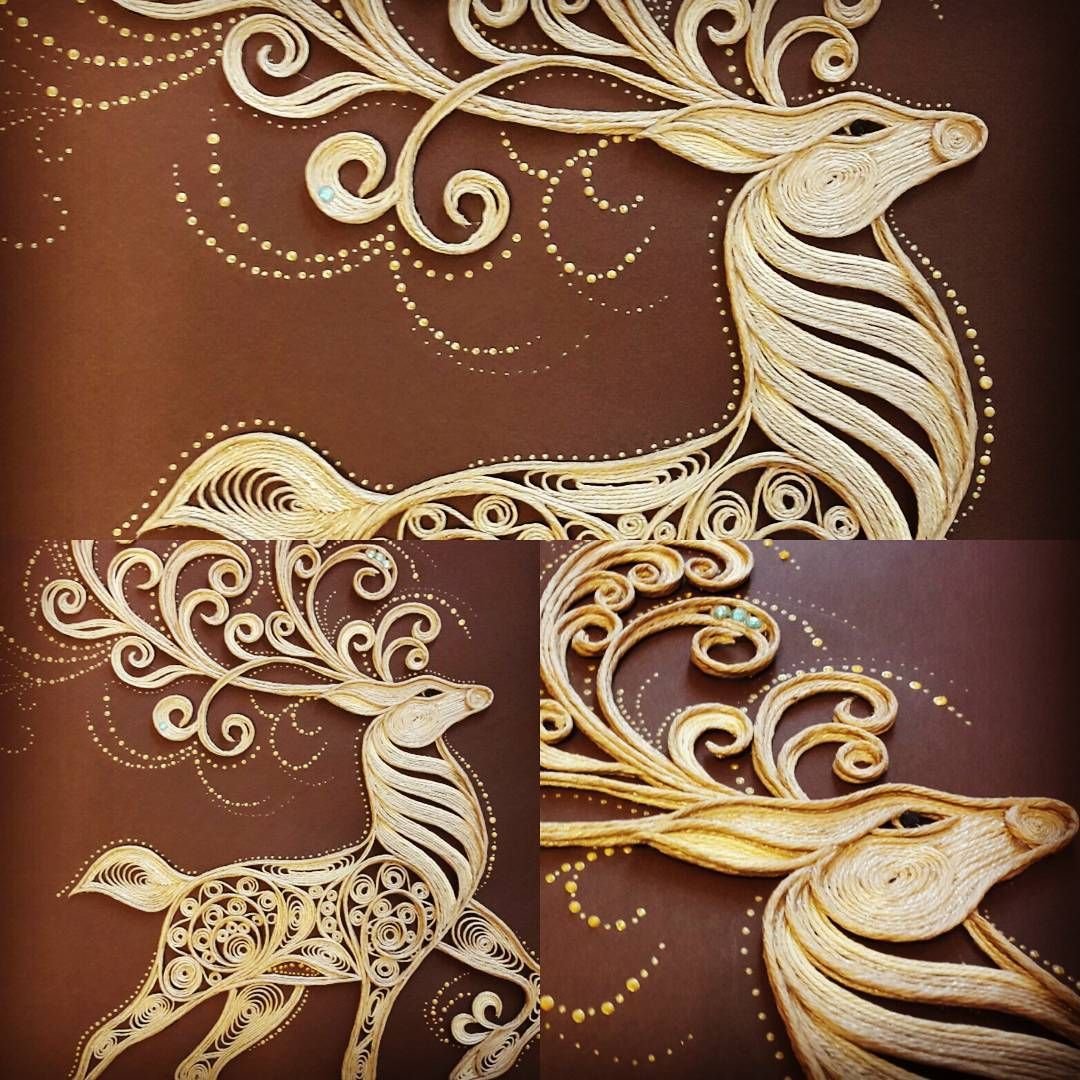 Джутовая филигрань Оле