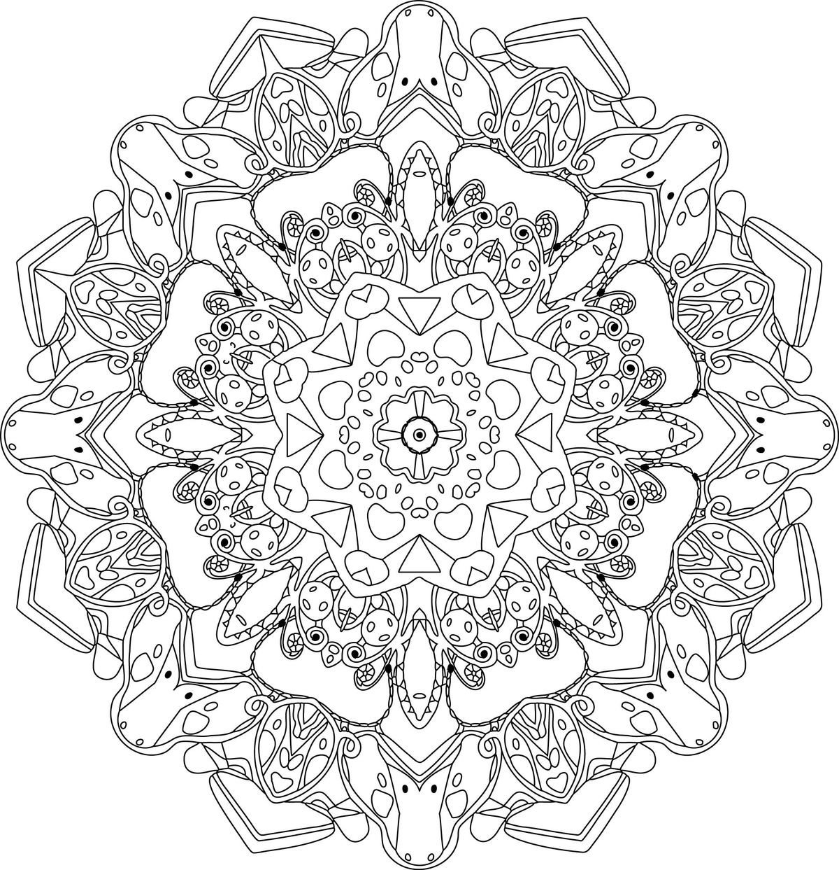 Мандала арт терапия