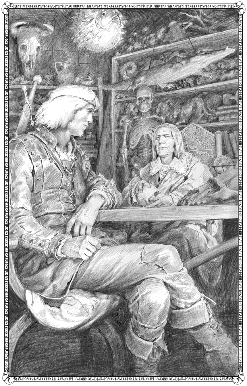 Ведьмак иллюстрации Дениса Гордеева