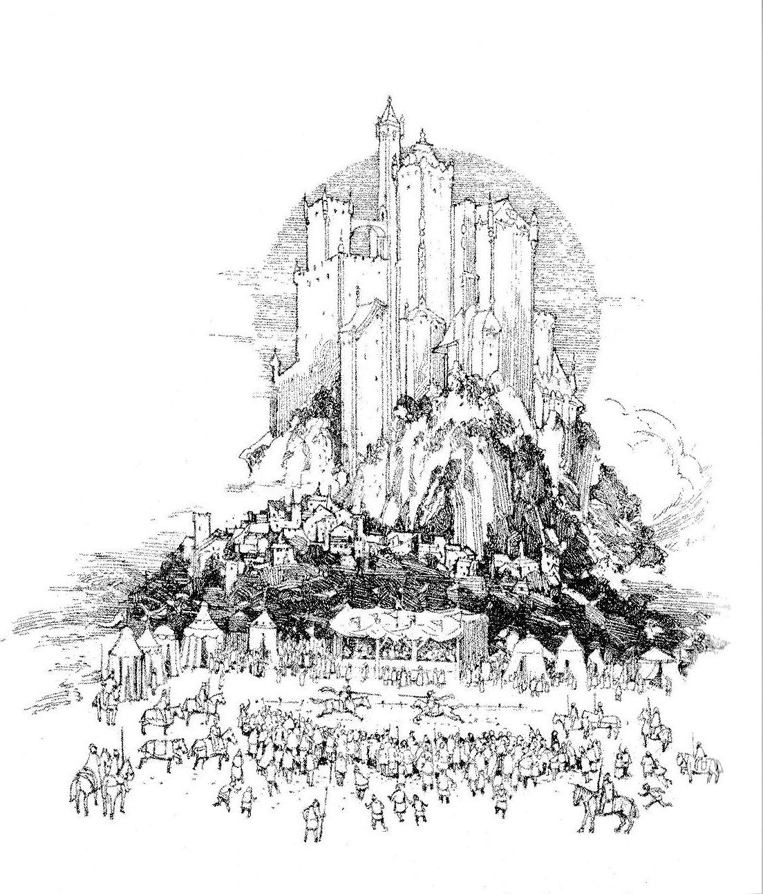 Башня шутов иллюстрации