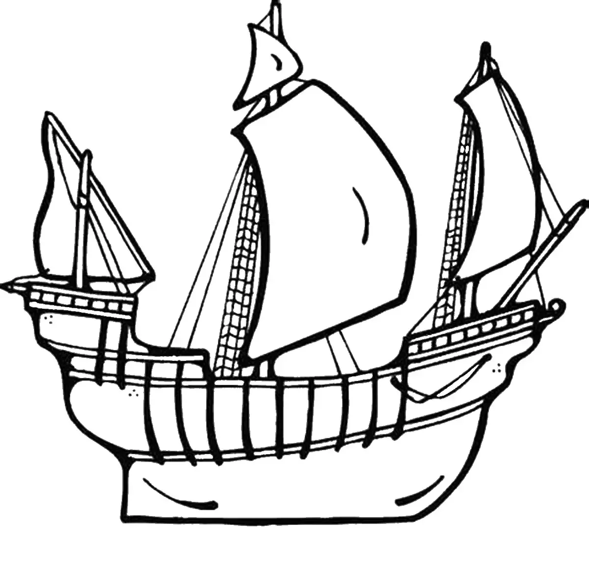 Ship раскраска