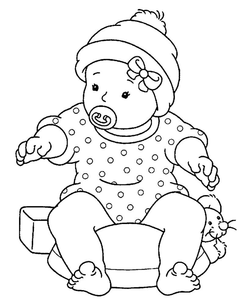 Нарисовать малыша