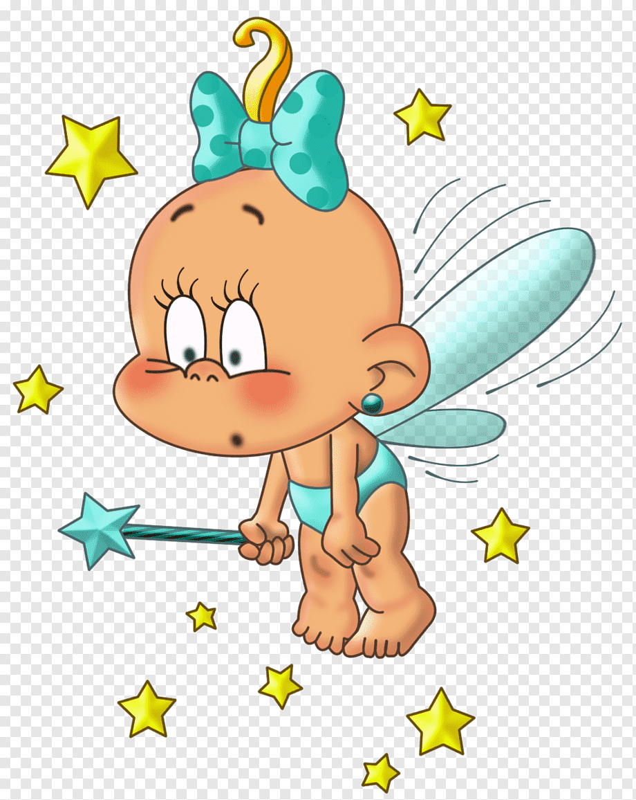 Забавный малыш рисунок