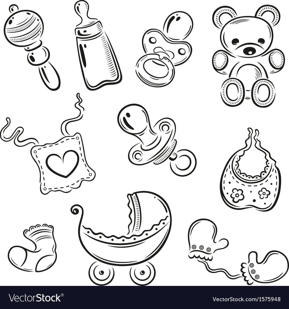 Карапузы раскраска