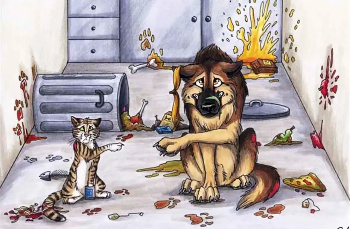 Карикатуры животных