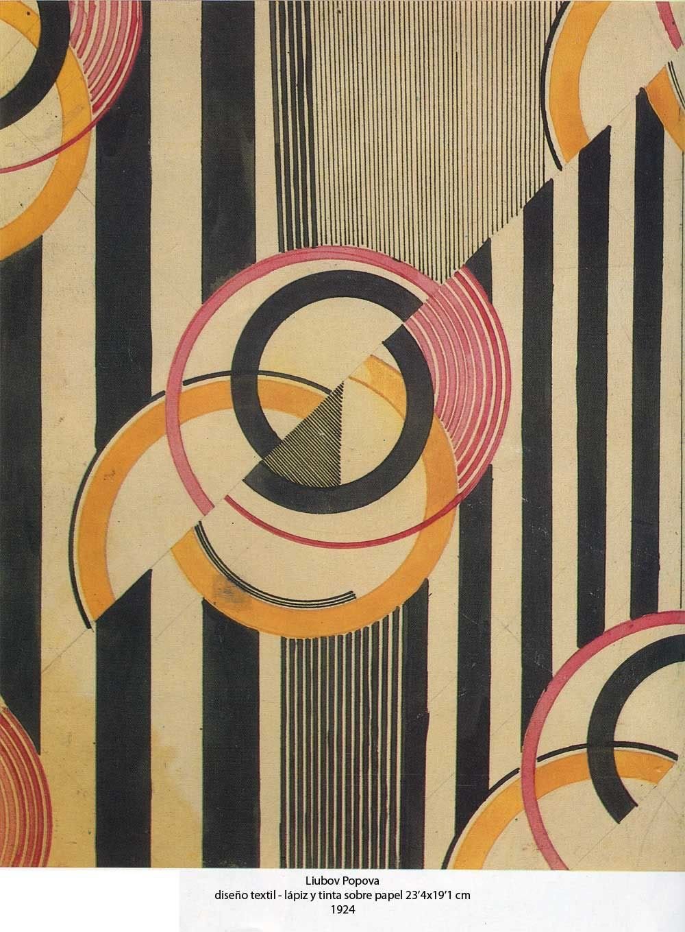 Конструктивизм любовь Попова текстиль