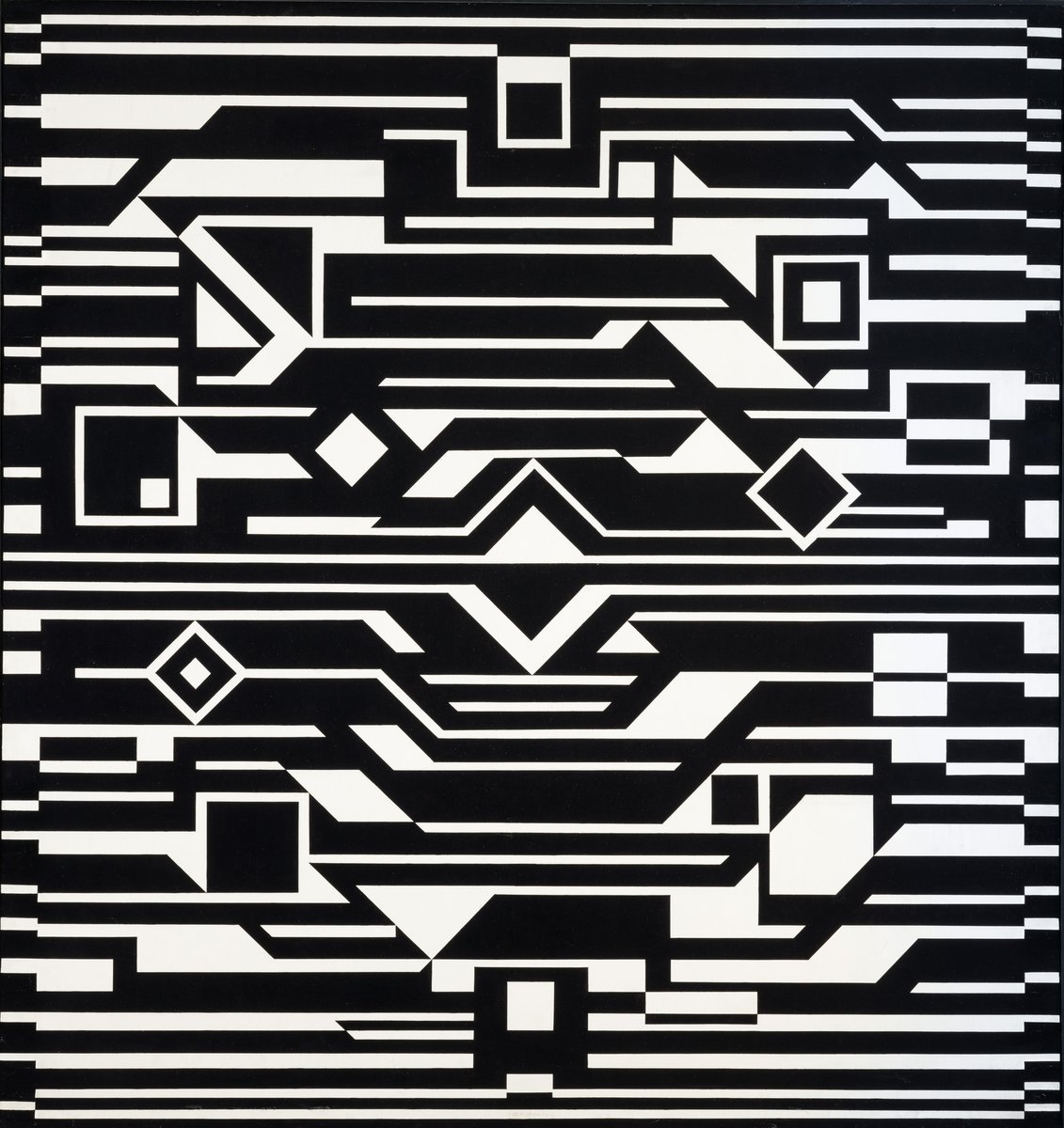 Контрастный орнамент