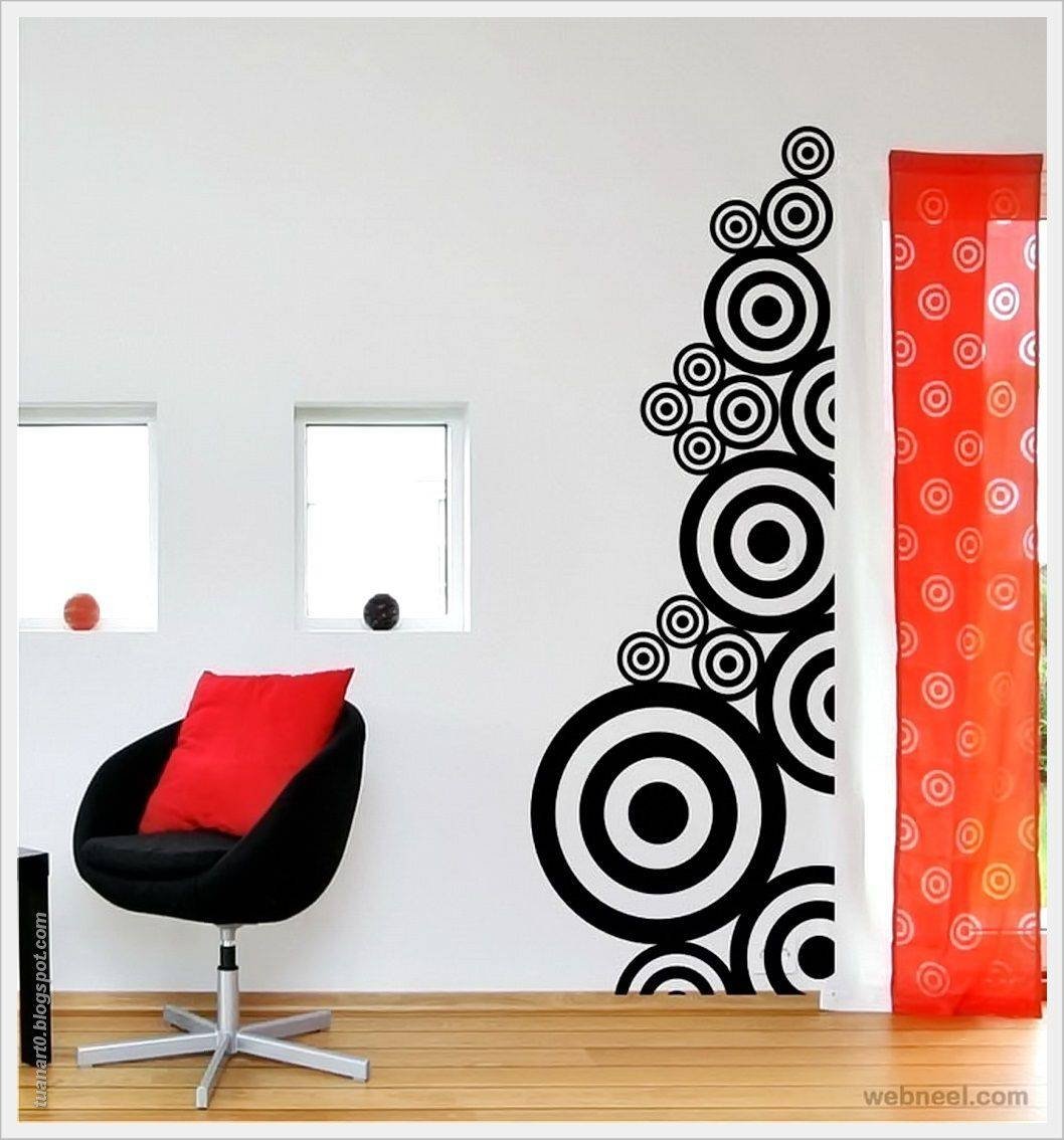 Дизайнерские узоры на стенах