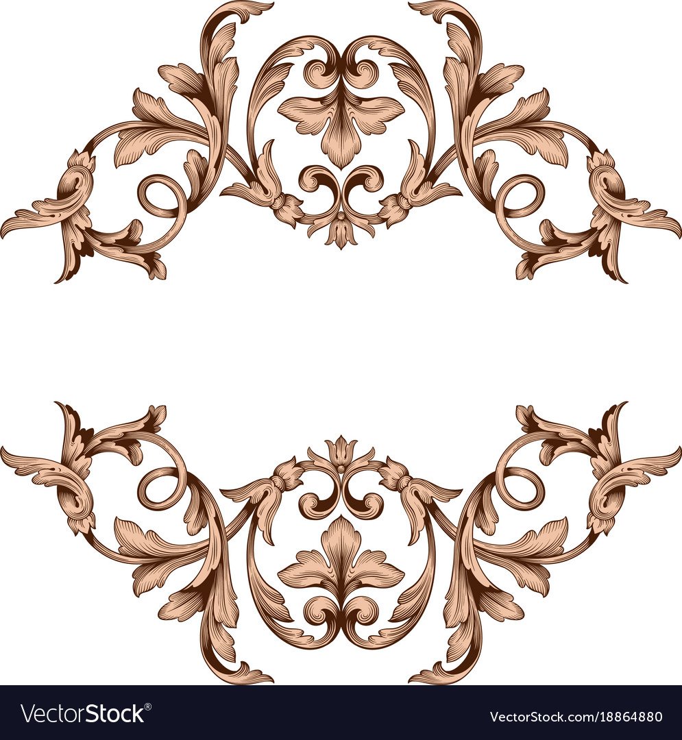 Рококо вектор