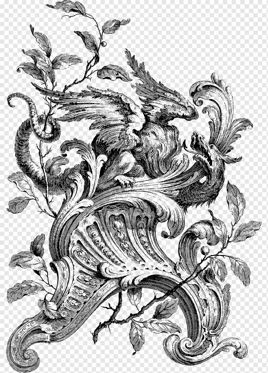 Акант орнамент Барокко