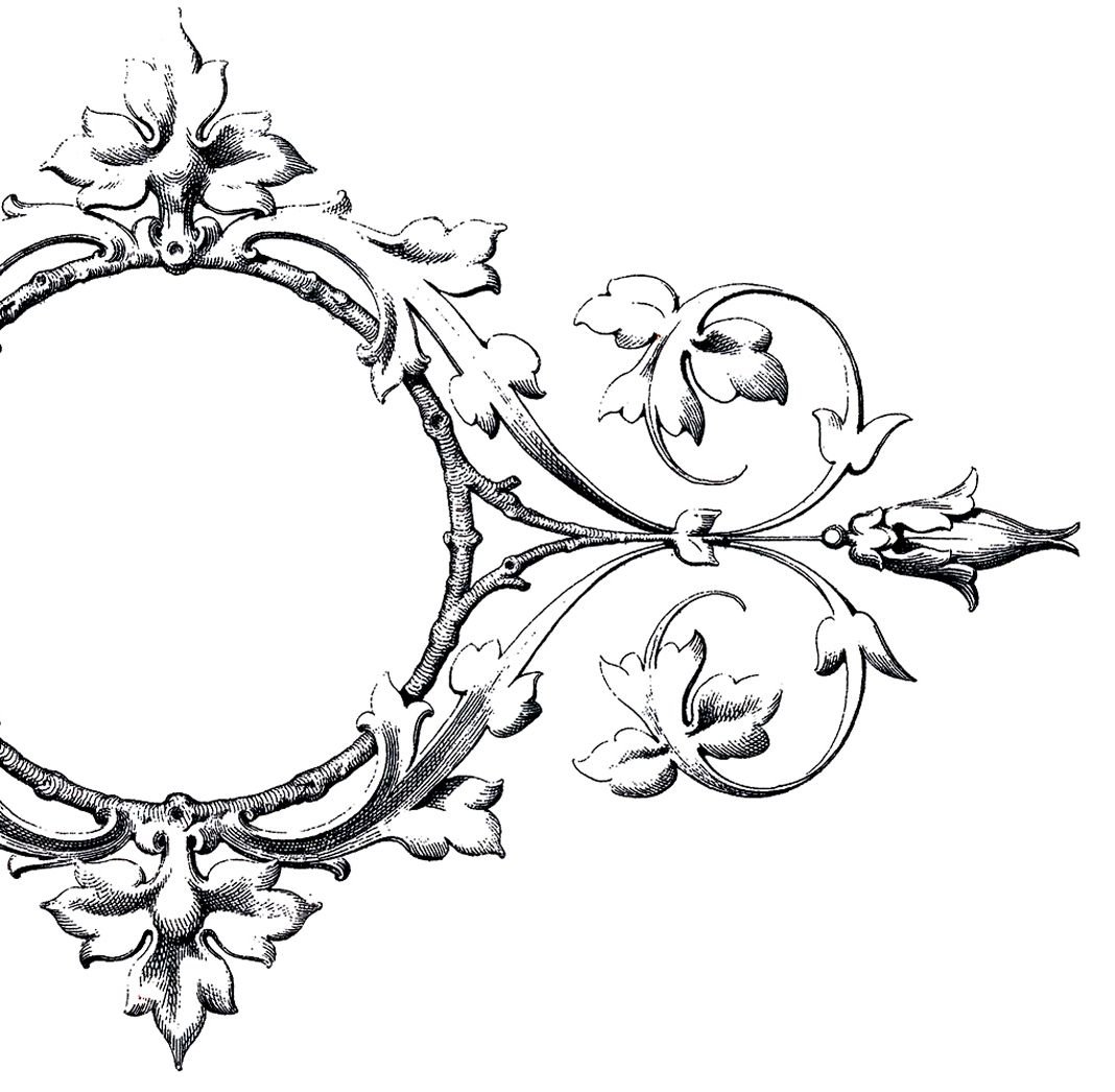 Виньетка в стиле Барокко