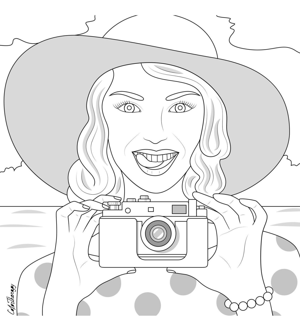 Раскраски для девочек блоггеры