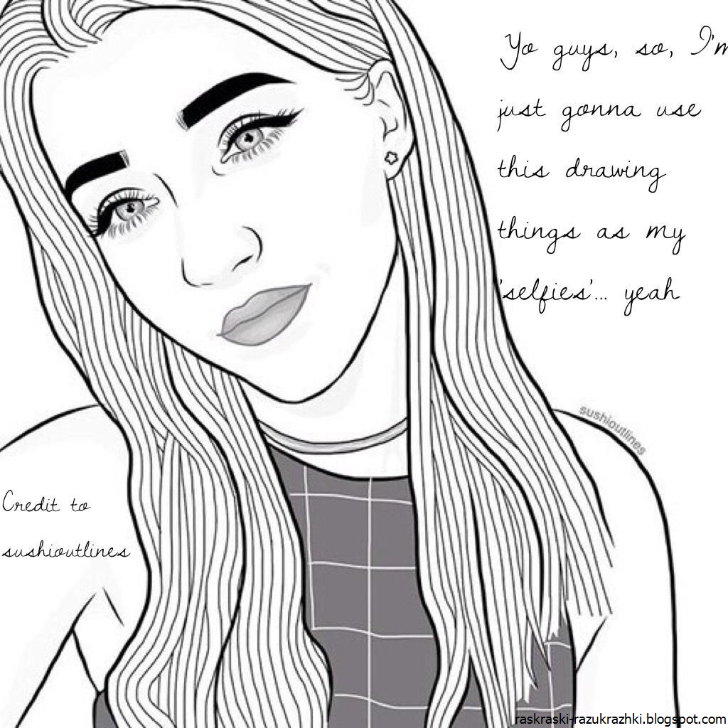 Крутые раскраски для девочек