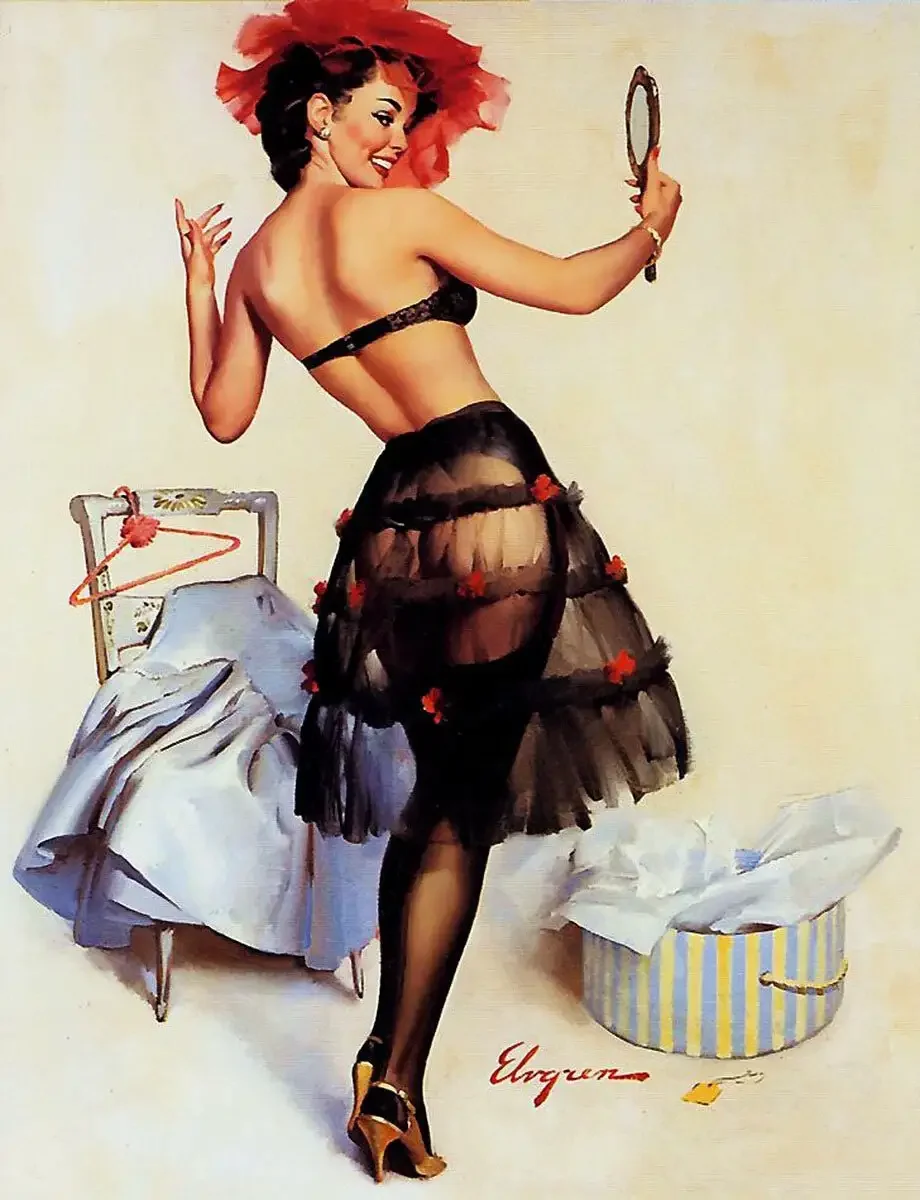 Художник Джил Элвгрен (Gil Elvgren)