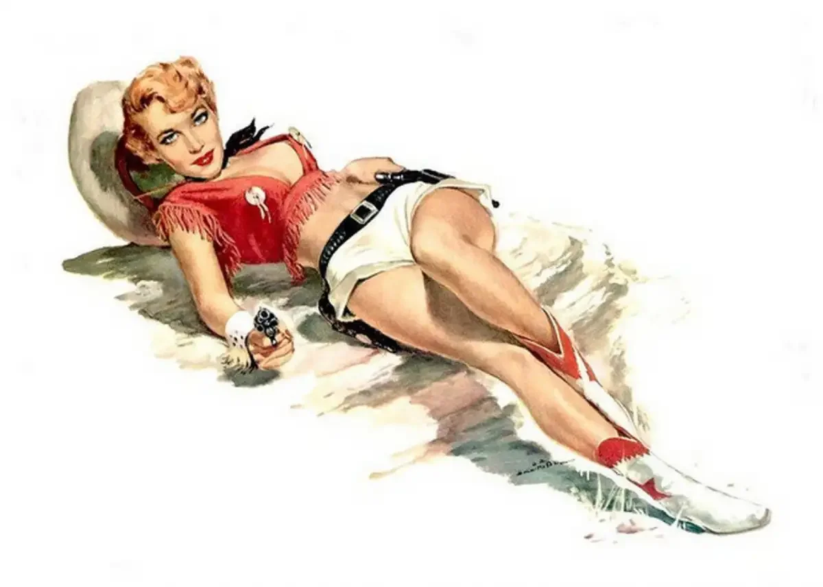 Арт Фрам художник пин-ап