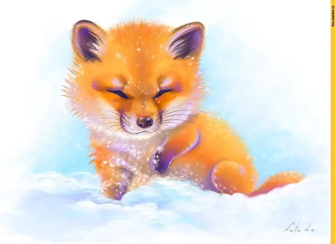 Милая Лисичка арт