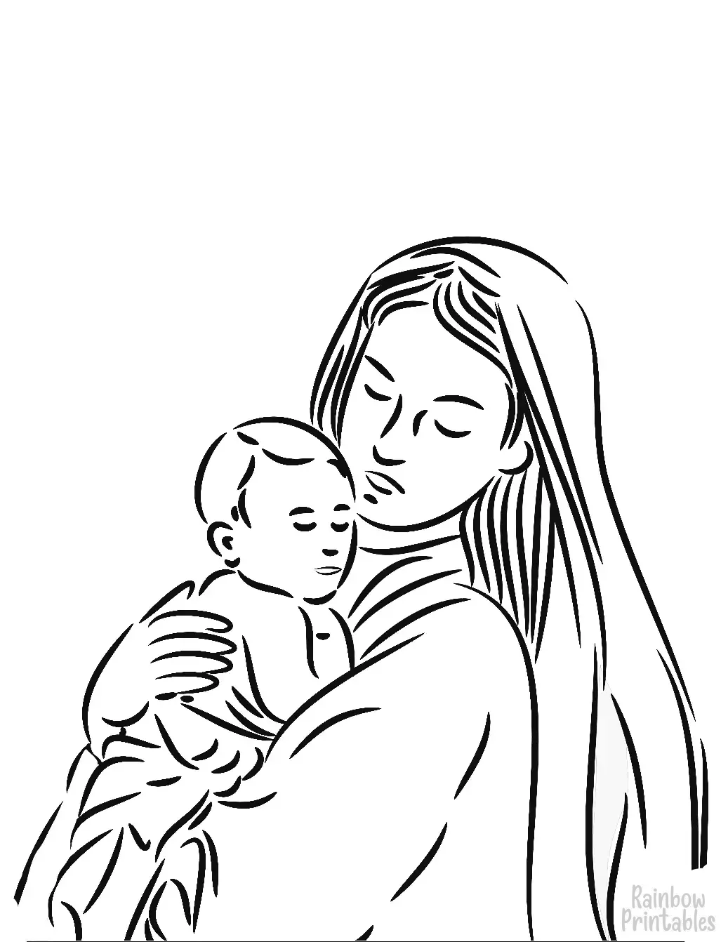 Рисунки на день матери красивые для срисовки