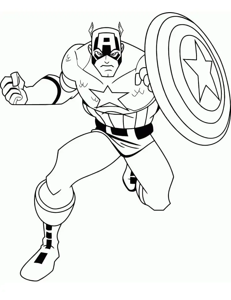 Мстители раскраска Вижн