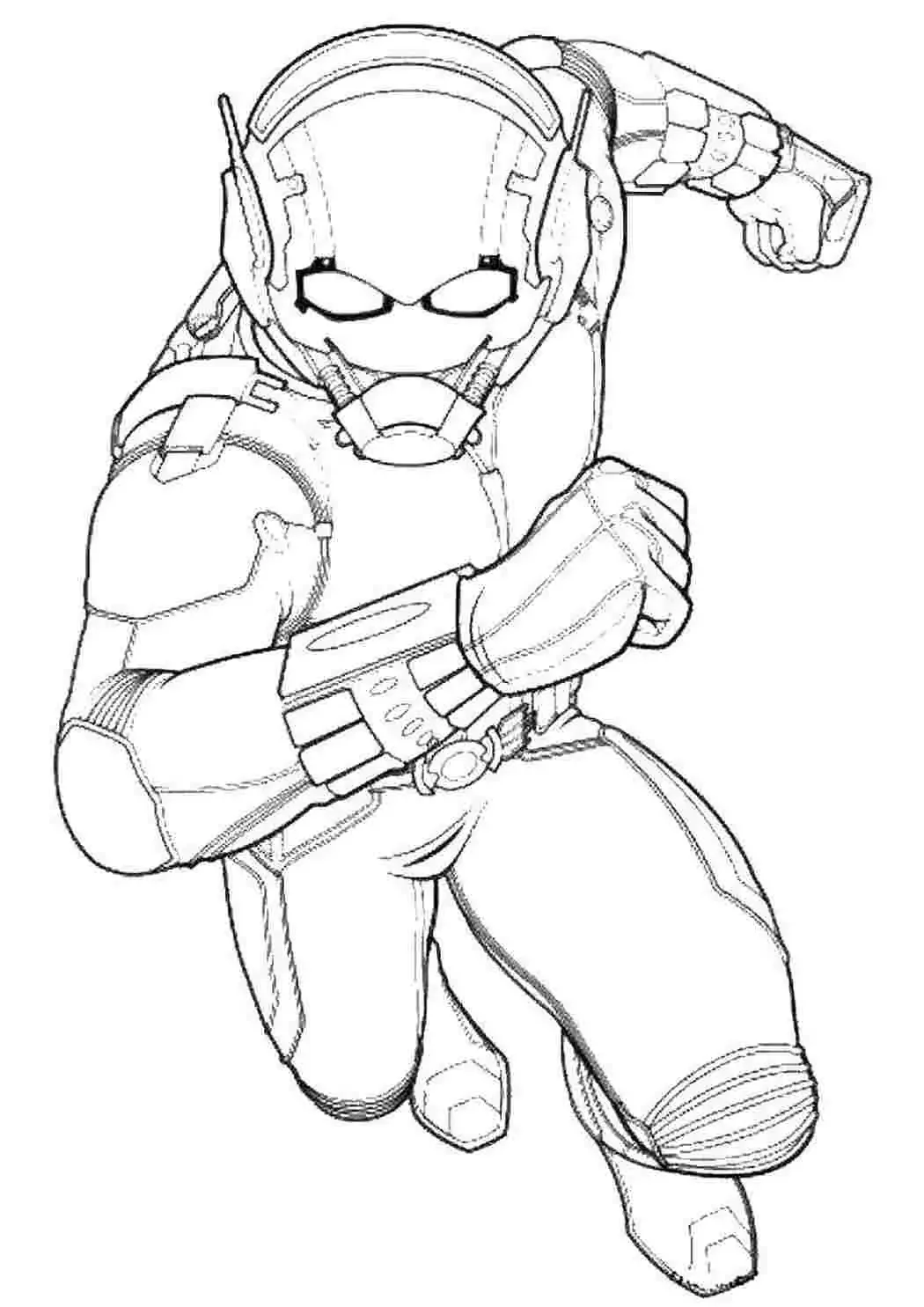 Сокол Марвел раскраска