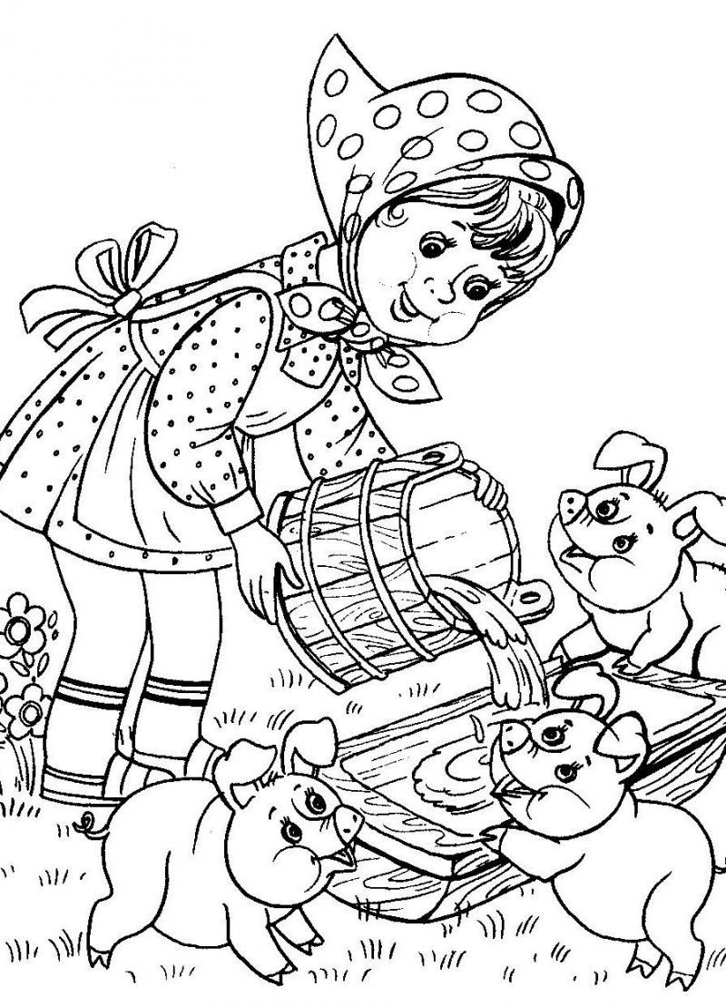 Раскраска Весна для детей