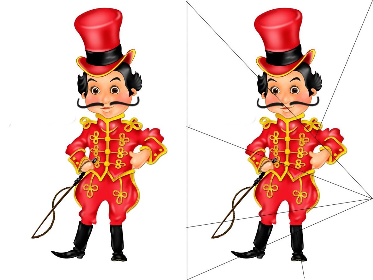 Рисование цирковые животные