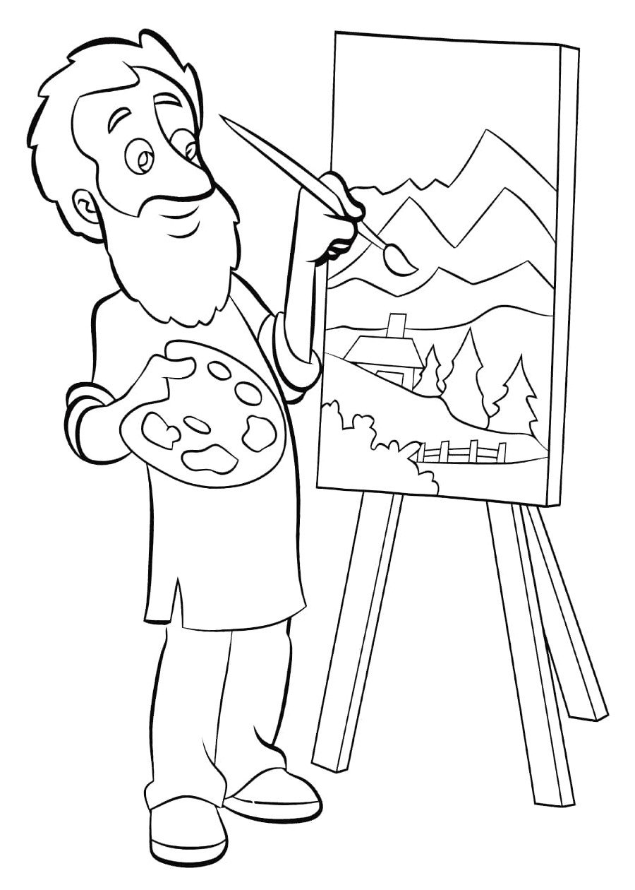 Раскраски роботы будущего