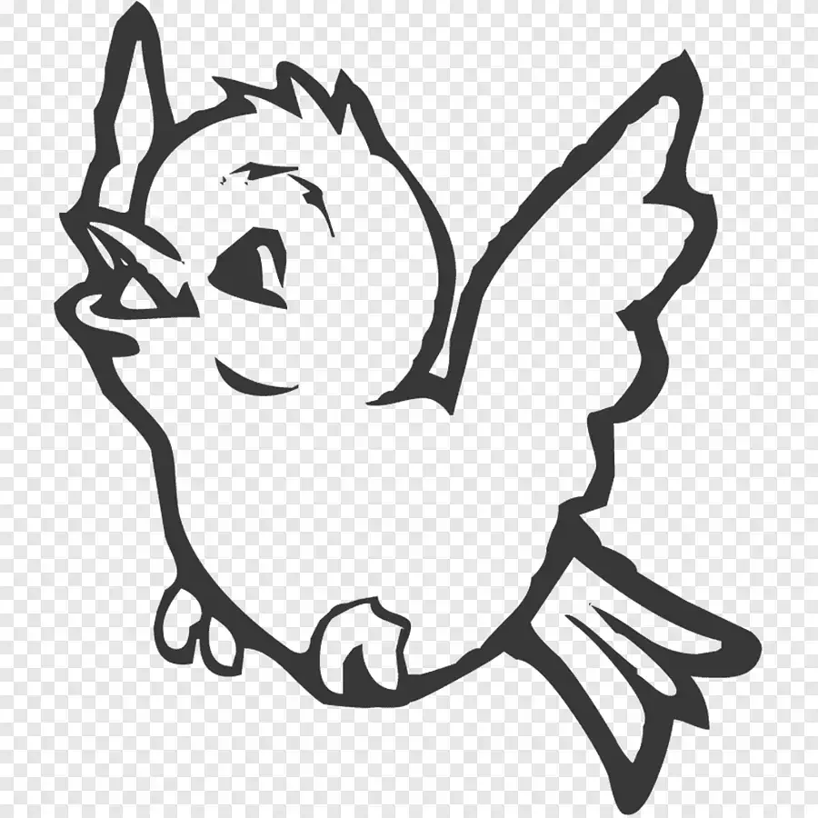 Птицы. Раскраска