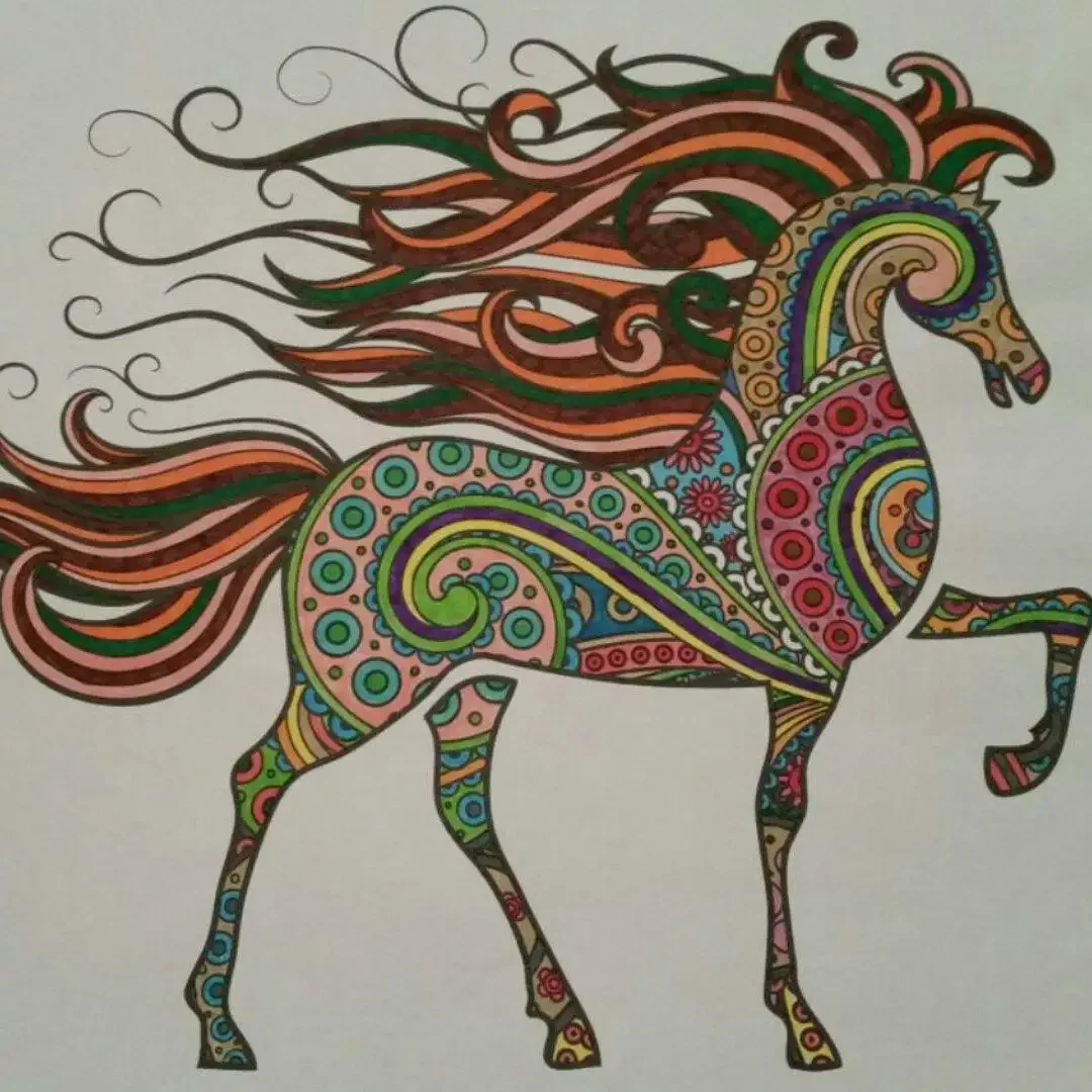 Стилизованная лошадь
