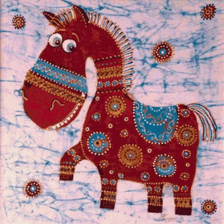 Декоративное рисование для детей