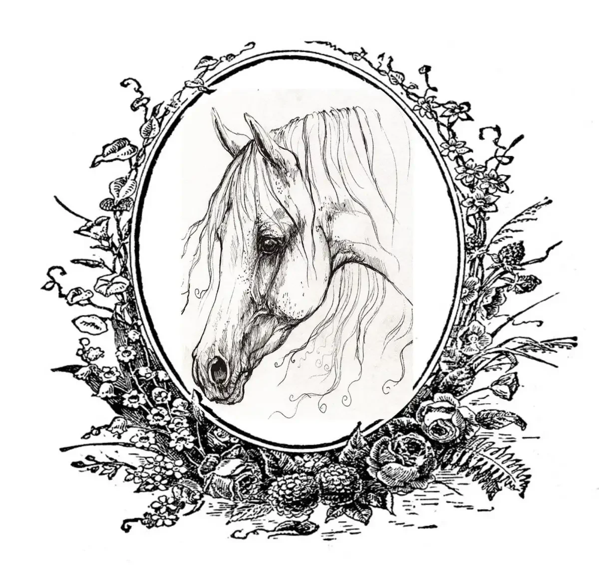 Монохромные рисунки