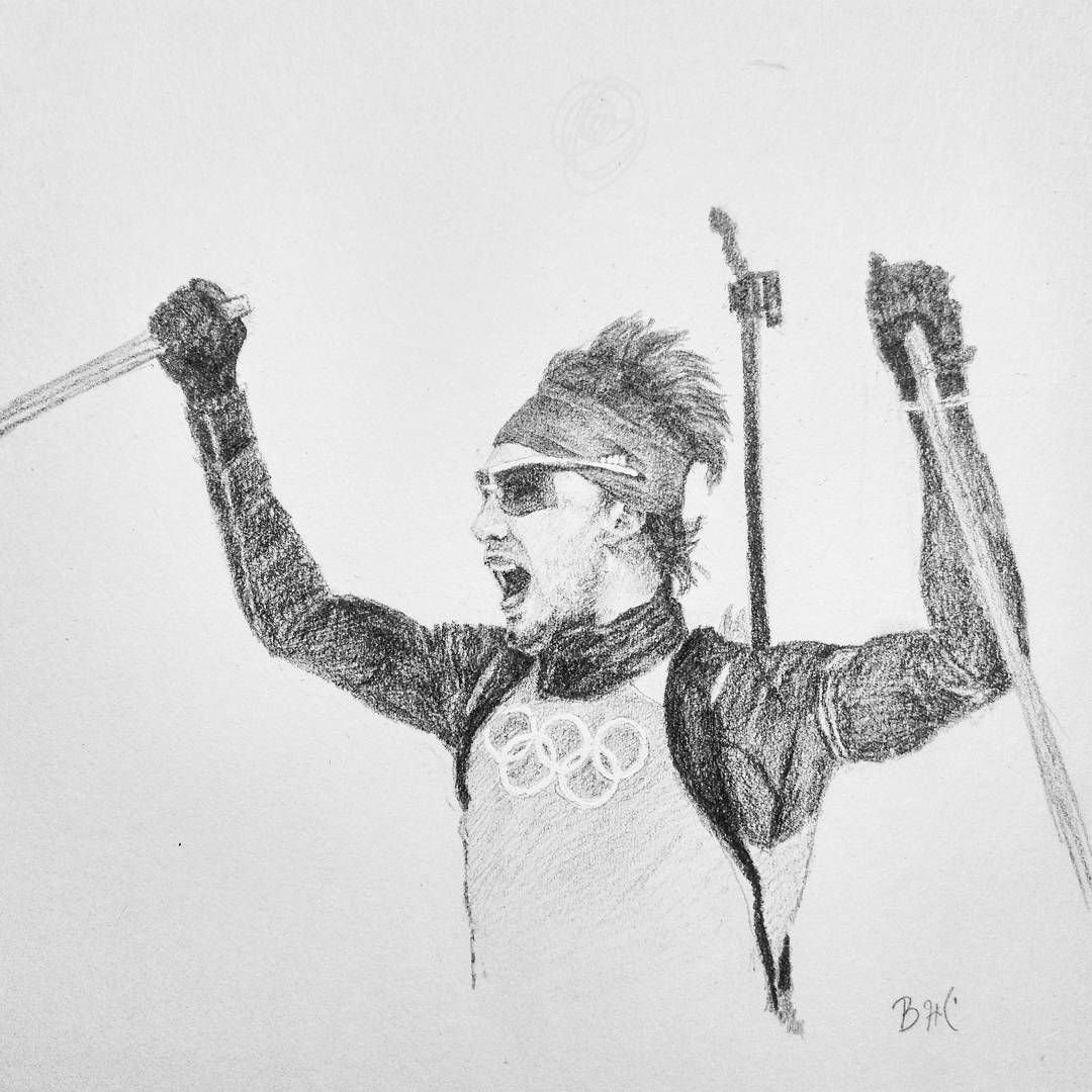 Антон Шипулин рисунок