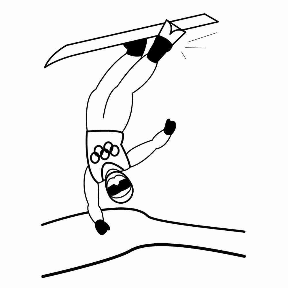 Фристайл раскраска для детей