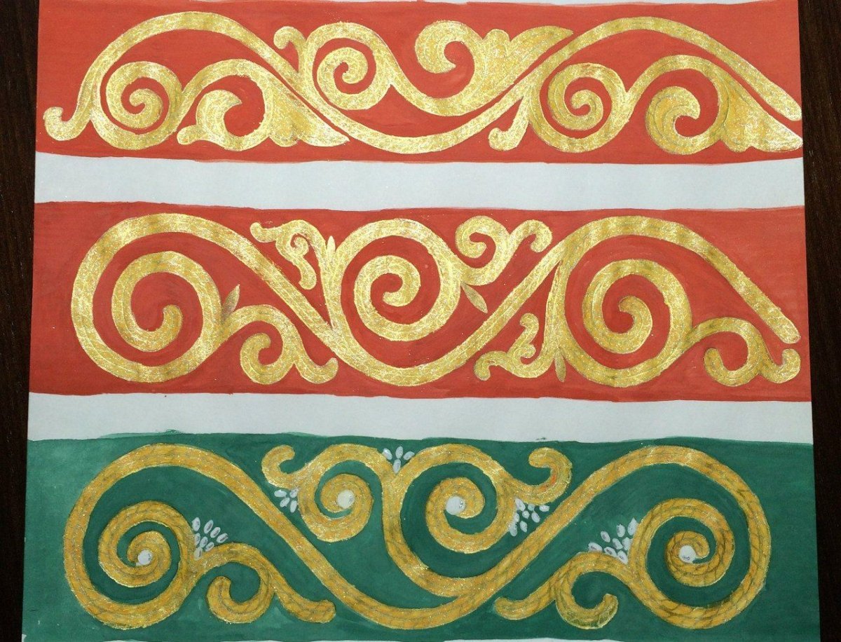 Осетинский орнамент Чехоевой