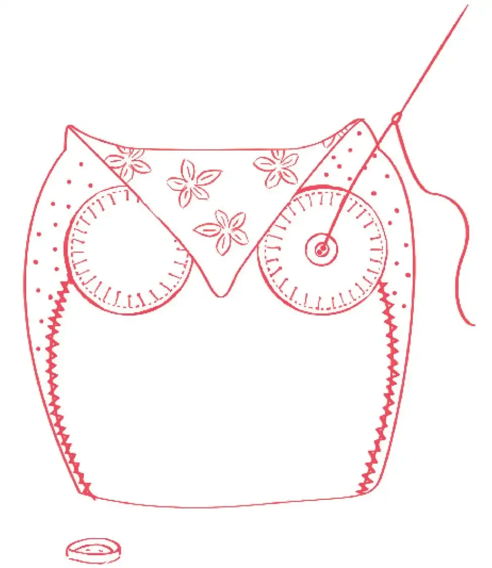 Лекало Совы подушки