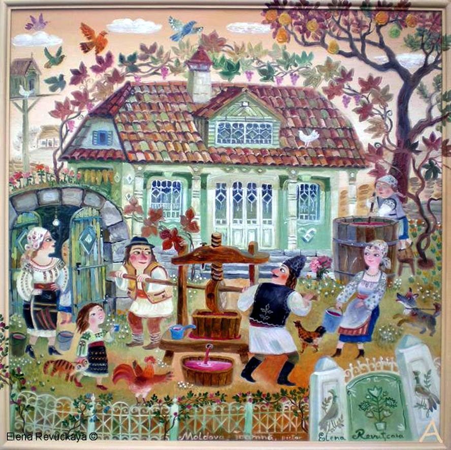 Елена Ревуцкая колядки