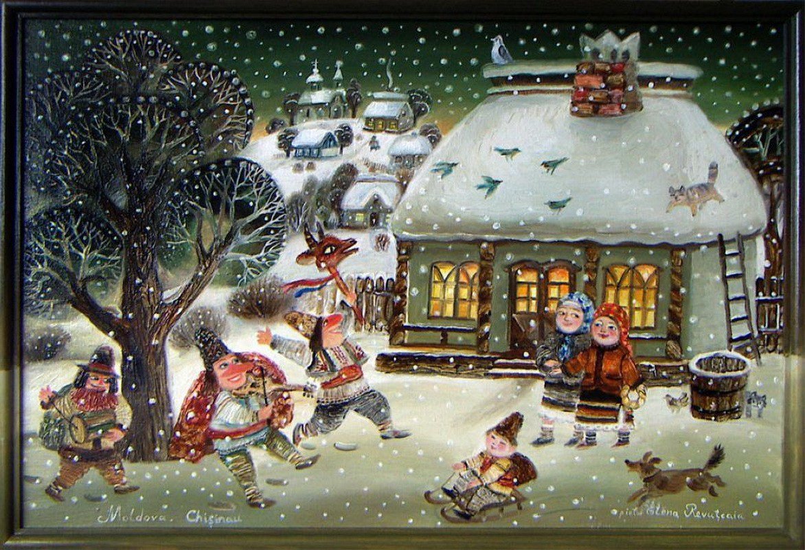 Акварелистки Ольги Пешковой - “Снежная хаски”.