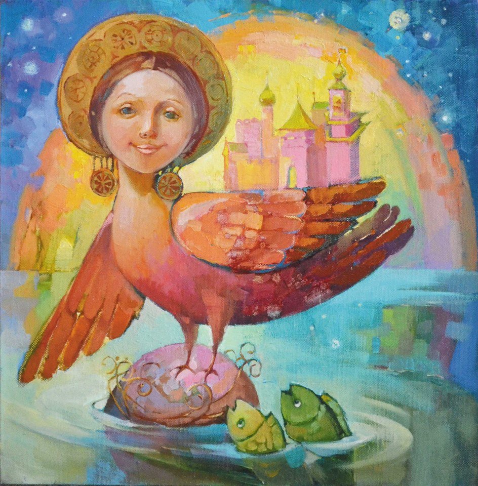 Евгения соловьёва акварель