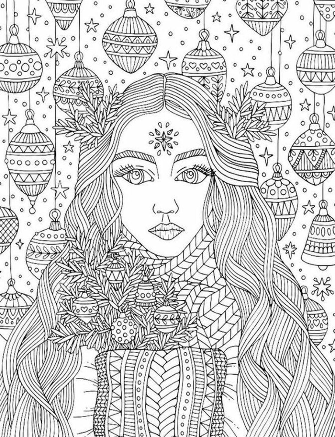 Раскраска антистресс