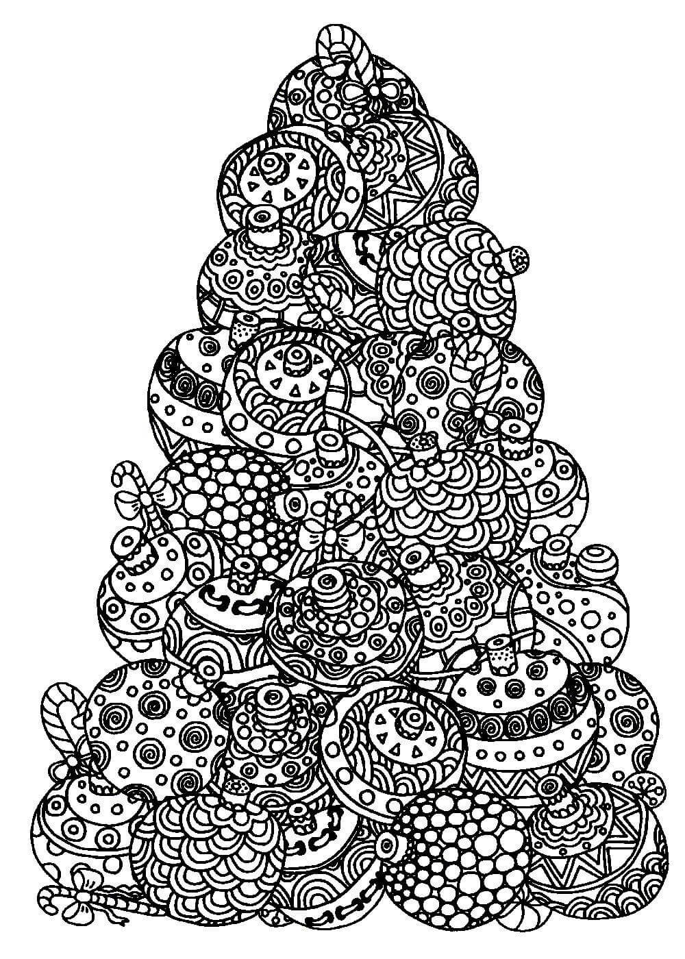 Раскраска домик эльфов