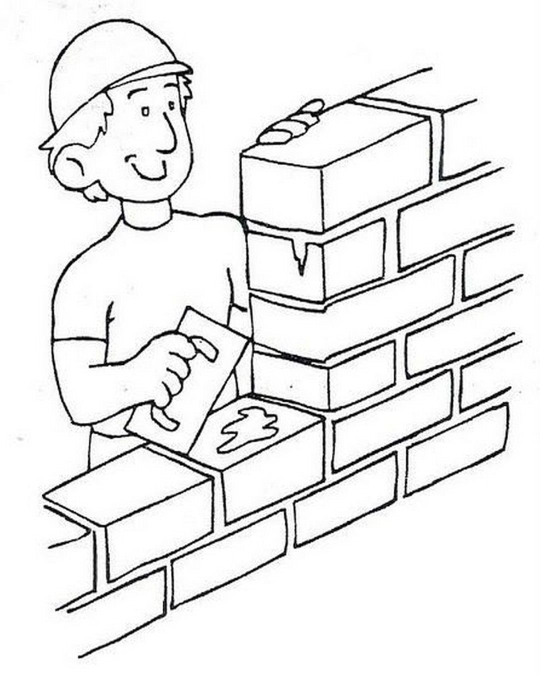 Раскраска стройка для мальчиков