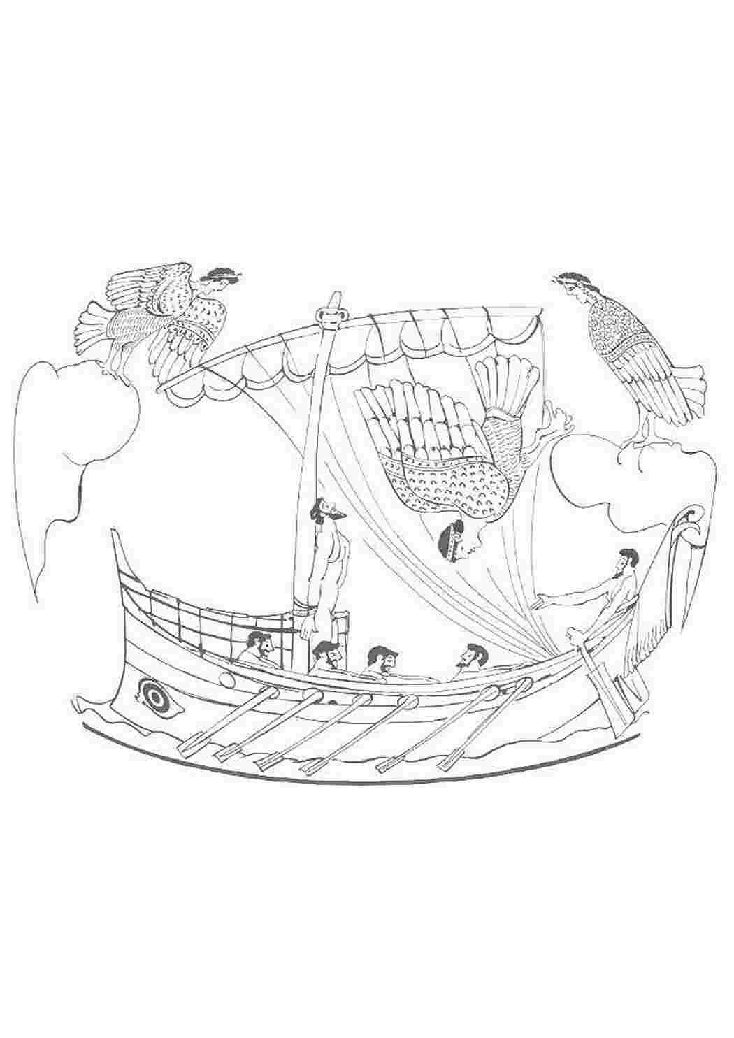 Иллюстрация к поэме Гомера Одиссея