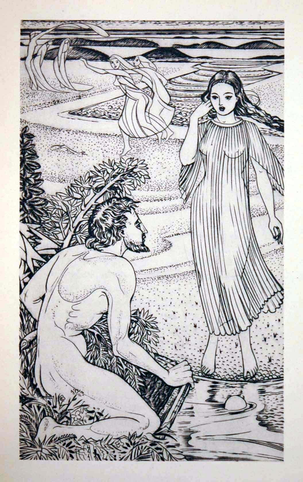 Одиссей и Навсикая