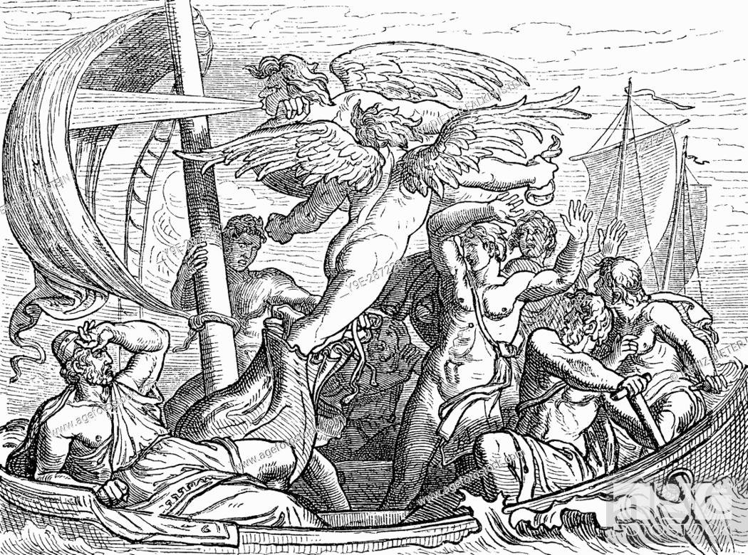 Эол Бог ветра Одиссея