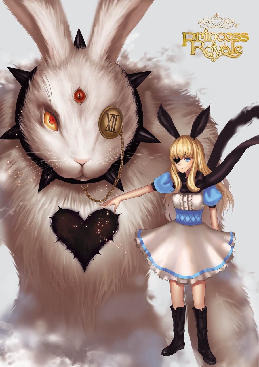 Алиса в стране чудес аниме с кроликом