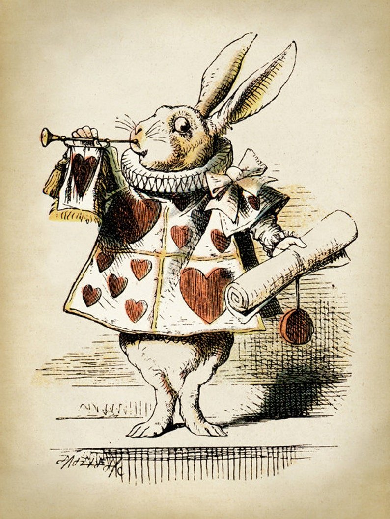 Мартовский заяц Джон Тенниел