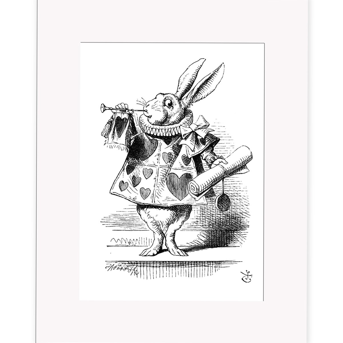 Джон Тенниел белый кролик