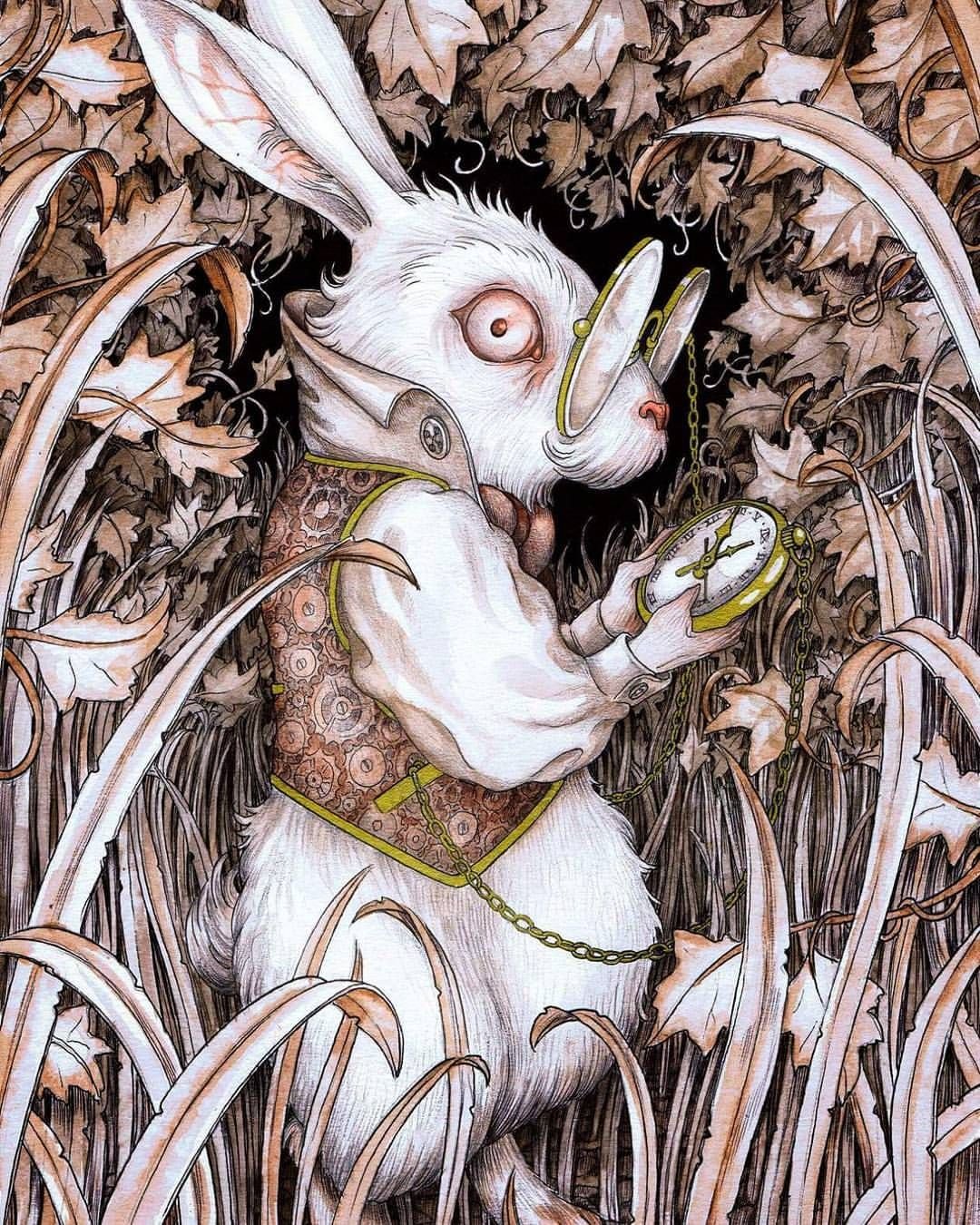 Белый кролик Кэрролл